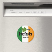 私のアイルランドのルーツを「シャムロック」する マグネット (インサイチュ (食洗機))