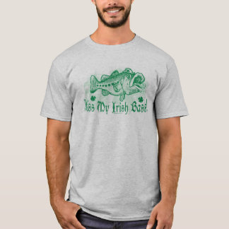 私のアイルランドの低音に接吻して下さい Tシャツ