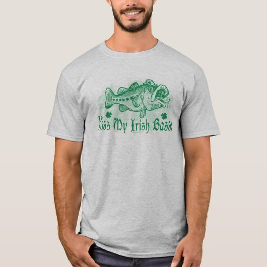 私のアイルランドの低音に接吻して下さい Tシャツ (正面)
