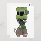 私のアイルランドの帽子 ポストカード (正面/裏面)