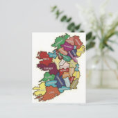 私のアイルランドの根を愛して下さい ポストカード (スタンド正面)