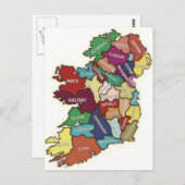 私のアイルランドの根を愛して下さい ポストカード (正面/裏面)