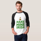 私のアイルランド人にする Tシャツ (正面フル)