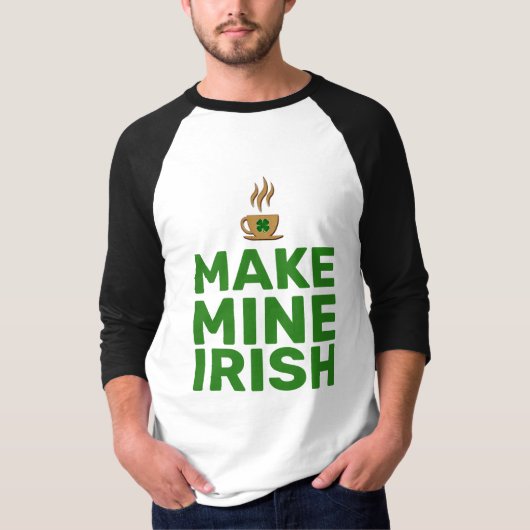 私のアイルランド人にする Tシャツ (正面)