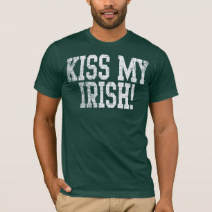 私のアイルランド語に接吻して下さい Tシャツ