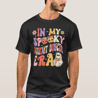 私のアシスタント不気味ディレクターでEra Groovy幽霊H Tシャツ