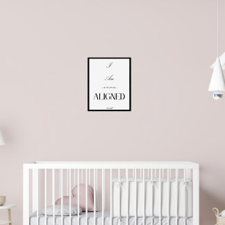 私のアステティックポスターは整列 ポスター