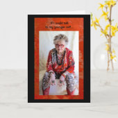 私のアドバイス カード (黄色い花)