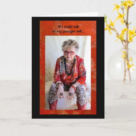 私のアドバイス カード (黄色い花)