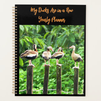 私のアヒルは毎年列に並んでいるプランナー プランナー手帳