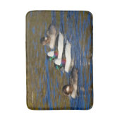 私のアヒルを連れて行く:4つのバッファヘッド バスマット (正面縦)