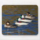 私のアヒルを連れて行く:4つのバッファヘッド マウスパッド (正面)