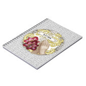 私のアマリリス・クリスチャン・クロス ノートブック (左側)