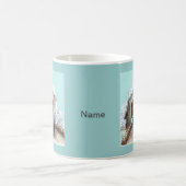 私のアミッシュな覆われた橋 コーヒーマグカップ (中央)