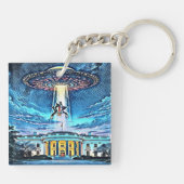 私のアメリカンドリーム キーホルダー (裏面)