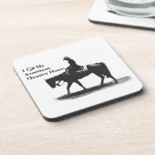 私のアメリカン・クォーター・ホースのコースターを愛する コースター (左側)
