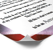 私のアメリカ人はアメリカ誇りを持った人だとアメリカ人に言った ポスター (角)