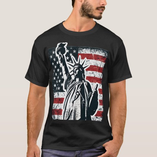 私のアメリカ。 Tシャツ (正面)
