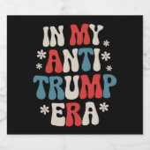 私のアンチトランプ時代2024アンチMAGAアンチ共和国 ビールラベル (シングルラベル)