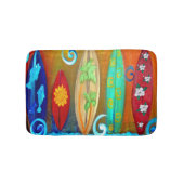 私のアートワークのサーフボードバスマット バスマット (正面)