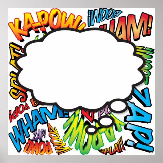 私のアート考え漫画書ポップ・アートのとは ポスター (正面)