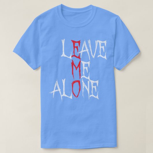 私のア離れロEmoの服Emocore Emo Music FanEmo Tシャツ (デザイン正面)