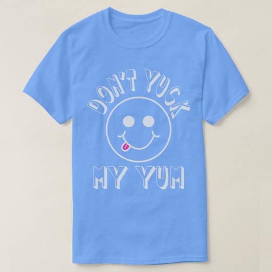 私のイウムを吸うな Tシャツ (デザイン正面)