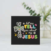 私のイエスについてお伝えします、素敵なキリスト教の話です 招待状 (スタンド正面)