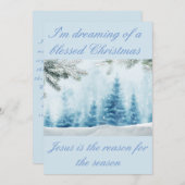 私のイエスはこの季節の理由 シーズンカード (正面/裏面)