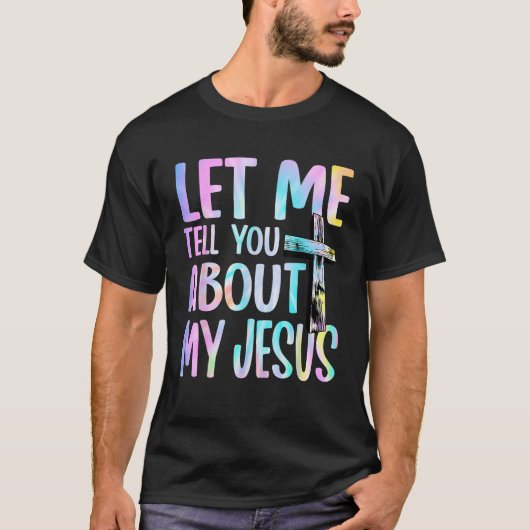 私のイエス神の信仰者の聖書について教えてあげよう Tシャツ (正面)