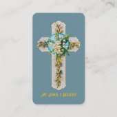 私のイエス私信じはスピリチュアル通信カード エンクロージャーカード (正面)