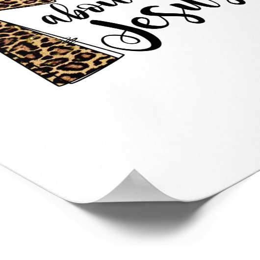 私のイエス・キリスト教のバイブル神について教えてあげよう ポスター (角)