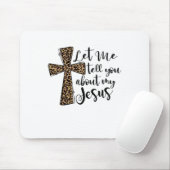 私のイエス・キリスト教のバイブル神について教えてあげよう マウスパッド (マウス)