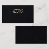 私のイエス・キリスト教のバイブル神について教えてあげよう 名刺 (正面/裏面)