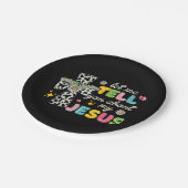 私のイエス・グルーヴィー・クリスチャンの事を話そう ペーパープレート (アングル)