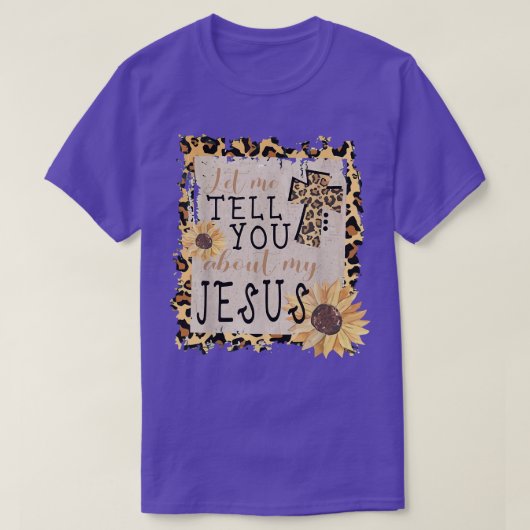 私のイエズヒョウひまわりCについて教えて Tシャツ (デザイン正面)