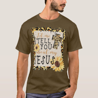 私のイエズヒョウひまわりCについて教えて Tシャツ