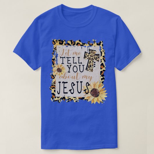 私のイエズヒョウひまわりCについて教えて Tシャツ (デザイン正面)