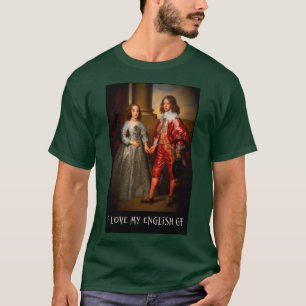 私のイギリスの彼女が大好き Tシャツ