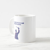私のイノベーションハック教室の教育者 コーヒーマグカップ (正面左)