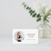  私のインスタグラ後を追ムミニマリストソーシャルメディア  名刺 (スタンド正面)