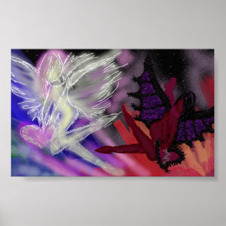 私のインスパイアバレンタイン。 ポスター