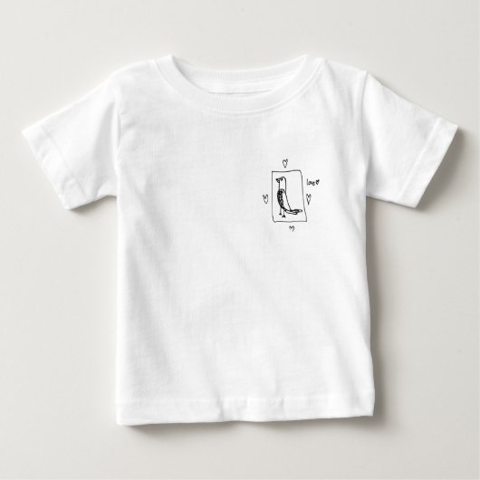 私のインディーシャツ ベビーTシャツ (正面)