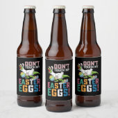 私のイースターエッグTレックス恐竜をTouchしない ビールラベル (ボトル)