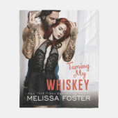 私のウィスキー・ブランケットを手驯づくしにする フリースブランケット (正面)