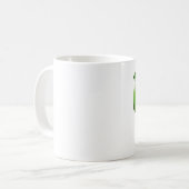 私のウィーナーマグをピンチしないでくれ コーヒーマグカップ (正面左)