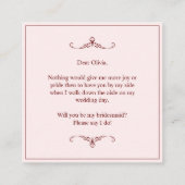 私のウェディングパートナーになってくれる？ 嘘つきな３人のウェディングパートナー エンクロージャーカード (裏面)