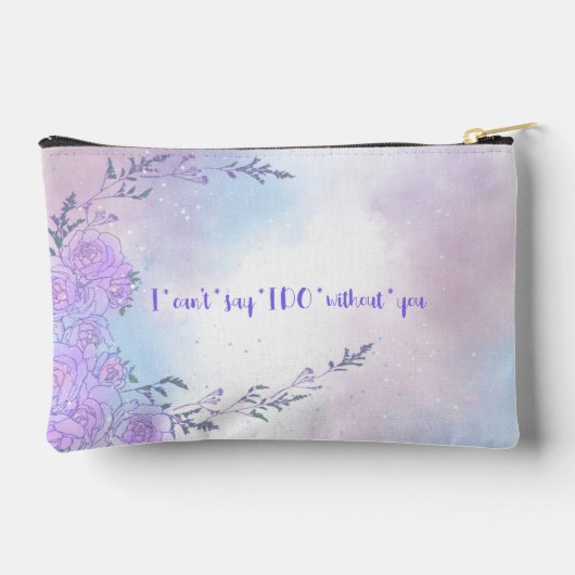 私のウェディングメイドになってくれますか アクセサリーポーチ (裏面)