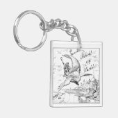 私のウクレレのキーホルダーを見て下さい キーホルダー (正面左)