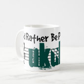 私のウクレレ遊ーになりたい コーヒーマグカップ (正面左)